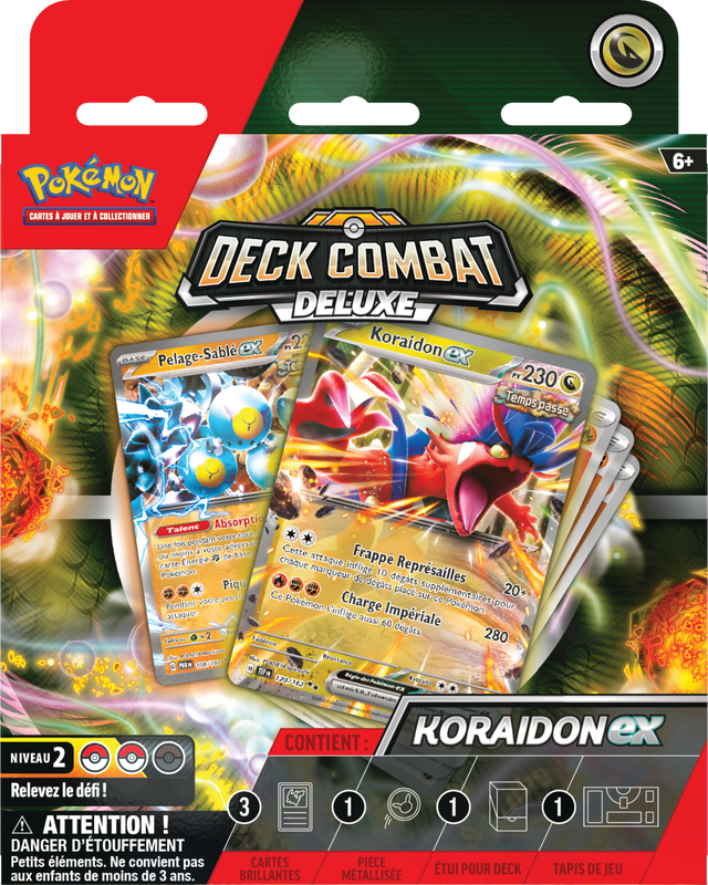 Pokemon Deck Combat Deluxe Koraidon EX (FRANCAIS)