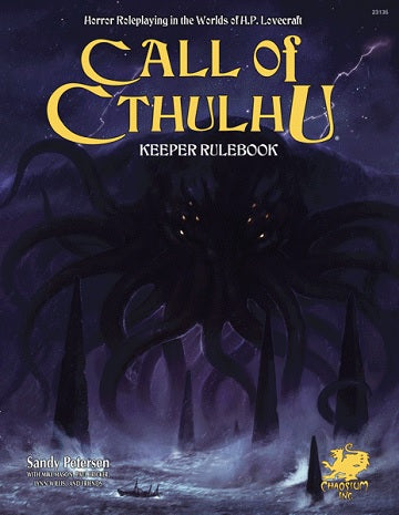 Call of Cthulu 7th Edition Keeper Rulebook Hardcover (EN)