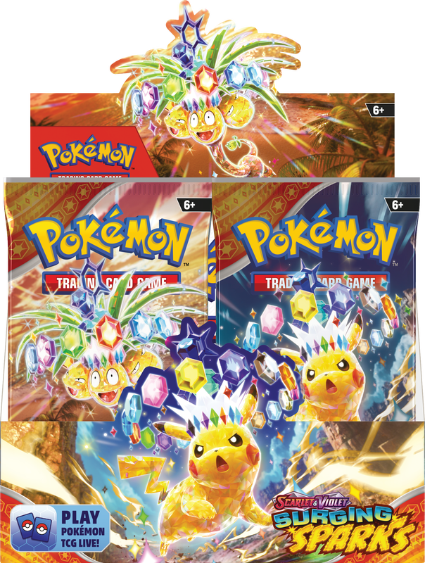 Boîte de boosters Pokemon SV8 Surging Sparks