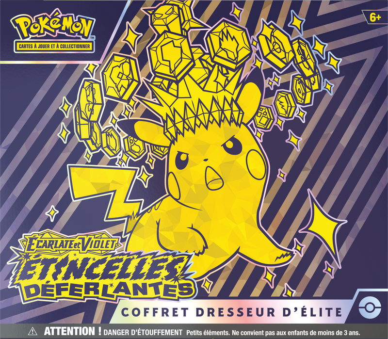 Pokemon SV8 Coffret Dresseur d'Elite Étincelles Deferlantes (FR)