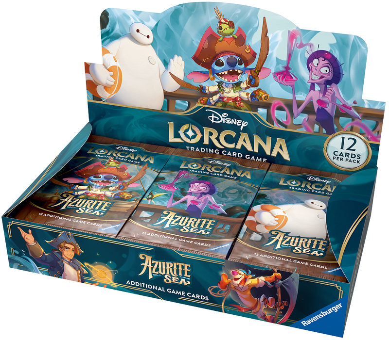 Disney Lorcana Azurite Sea Booster Box (EN)