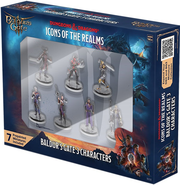 DND Icons Baldur's Gate 3 Character Boxed Set