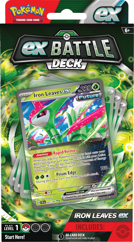 Pokemon Battle Decks Feuilles de fer EX