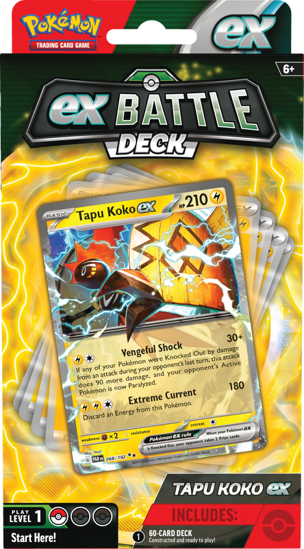 Pokemon Battle Decks Tapu Koko EX