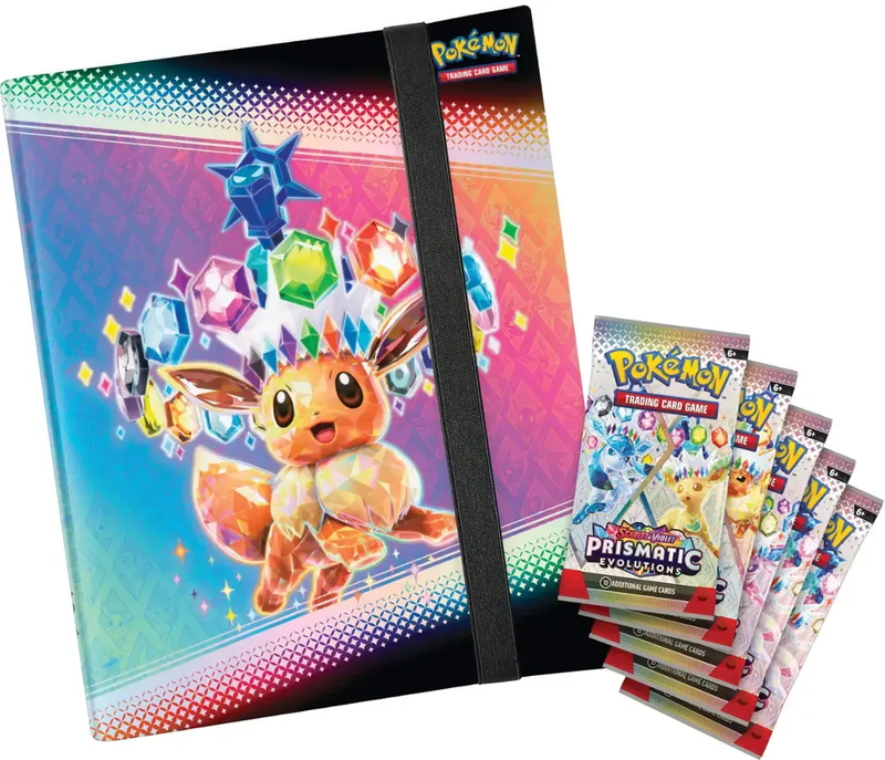 Pokemon SV8.5 Prismatic Evolutions Binder Collection