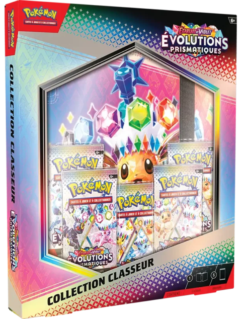 Pokemon SV8.5 Collection Classeur Évolutions Prismatiques (FR)