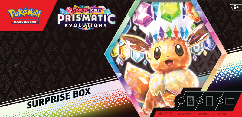 Pokemon SV8.5 Boîte surprise Évolutions prismatiques