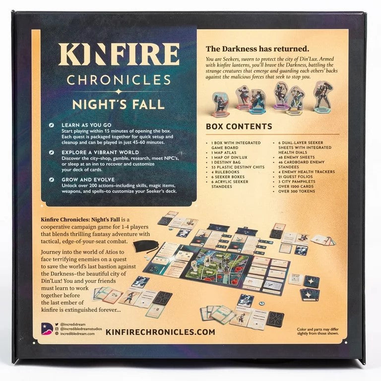 Kinfire Chronicles: Night's Fall (EN)