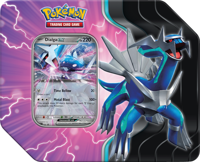 Pokemon Azure Legends Tin Dialga ex