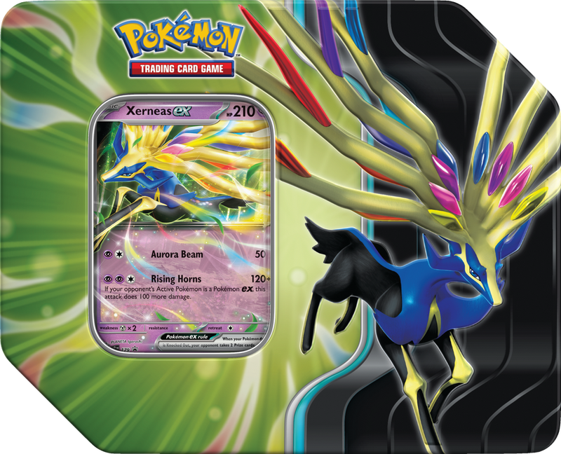 Pokemon Azure Legends Tin Xerneas ex