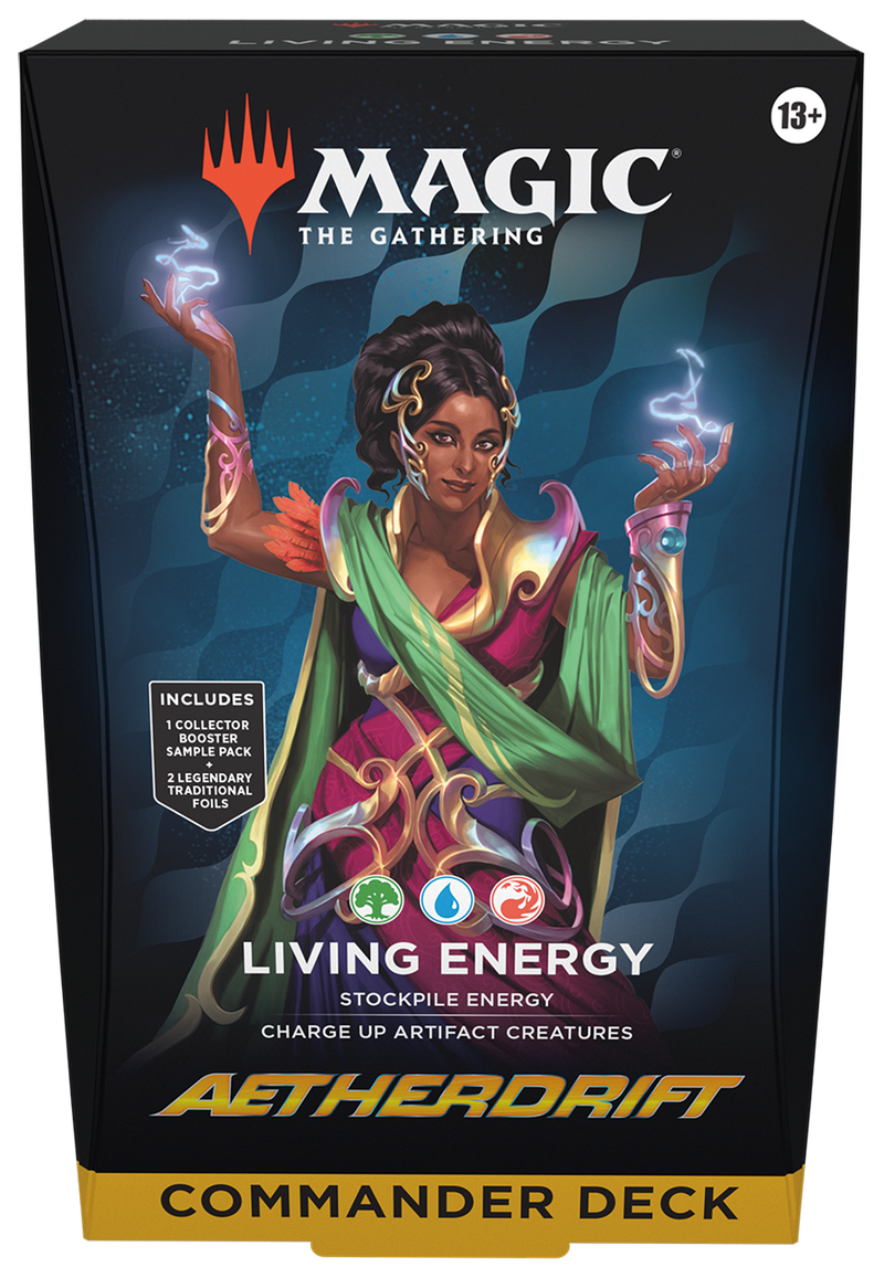 MTG Aetherdrift Commander Living Energy