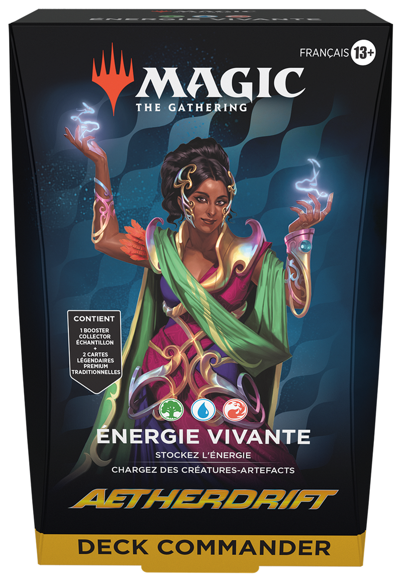 MTG Aetherdrift Commander Énergie Vivante (FR)