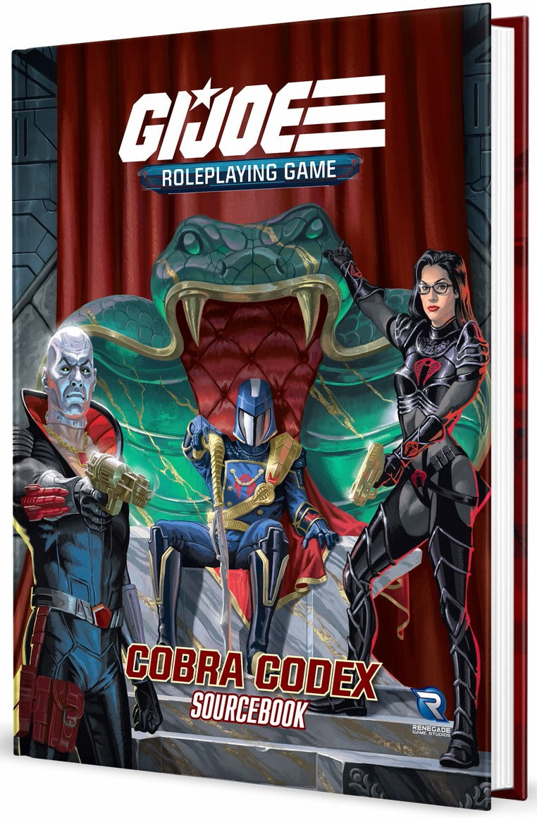 G.I. Joe JDR Cobra Codex Sourcebook Couverture Rigidde (Anglais)