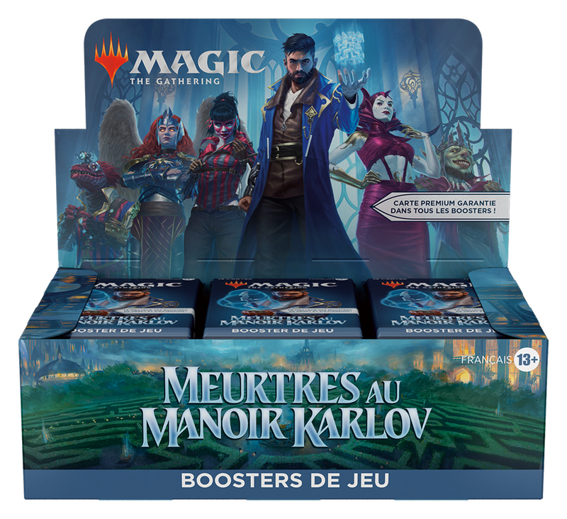 MTG Meurtres au Manoir Karlov Boîte Boosters de Jeu (FR)