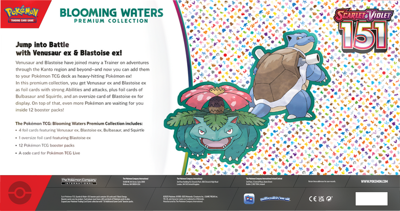 Pokemon Blooming Waters Premium Collection (CANNOT BE SHIPPED)