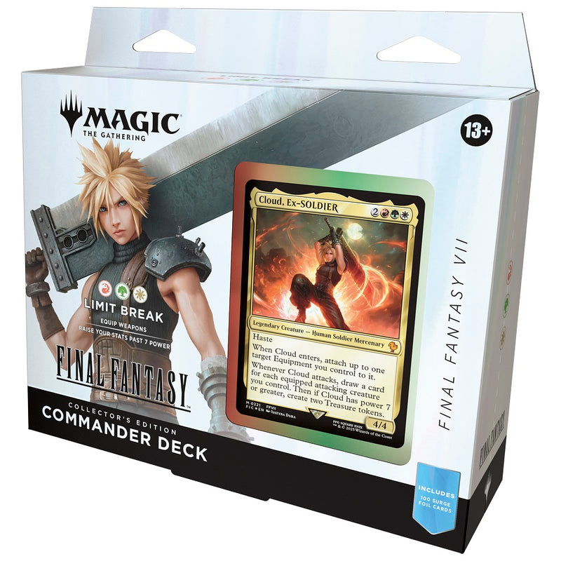 MTG Final Fantasy Limit Break Commander Deck Collector's Edition