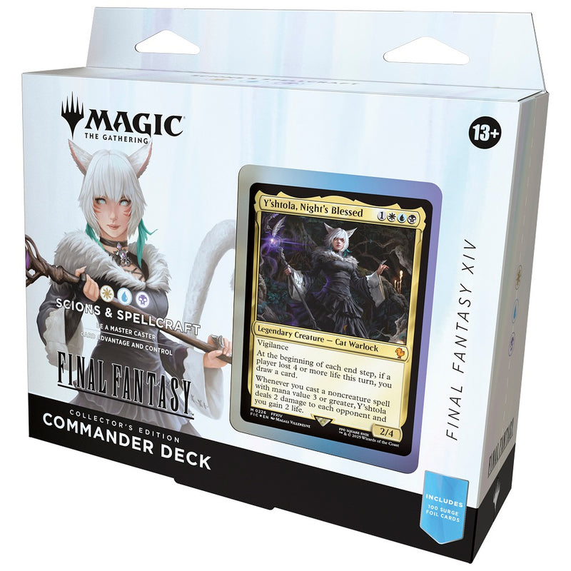MTG Final Fantasy Scions & Spellcraft Commander Deck Edition Collector