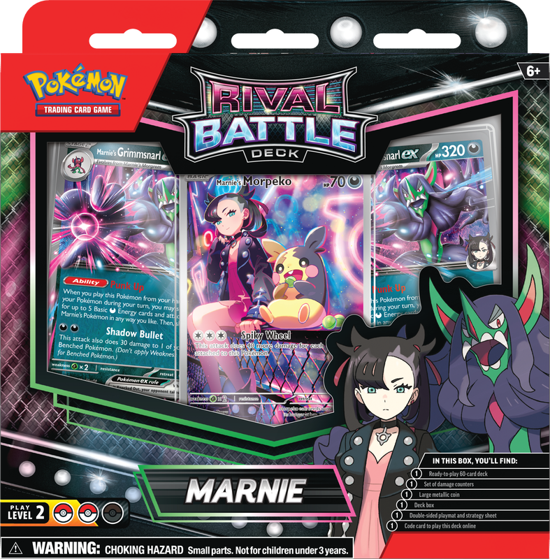 Pokemon Rival Battle Decks Marnie
