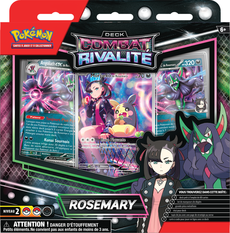 Pokemon Deck Combat Rivalité Marnie (FR)