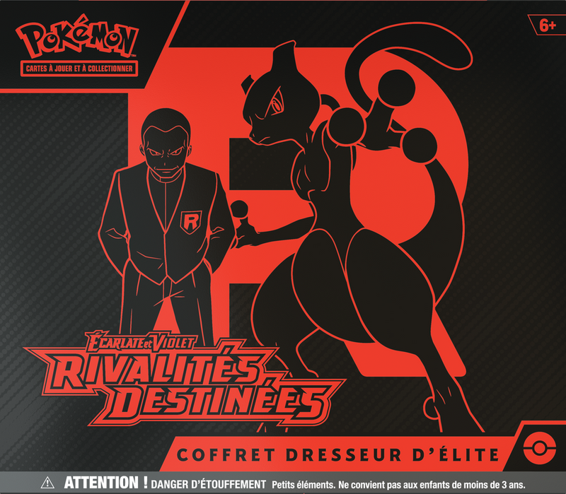 Pokemon SV10 Rivalités Destinées Coffret Dresseur Élite (FRANÇAIS) 