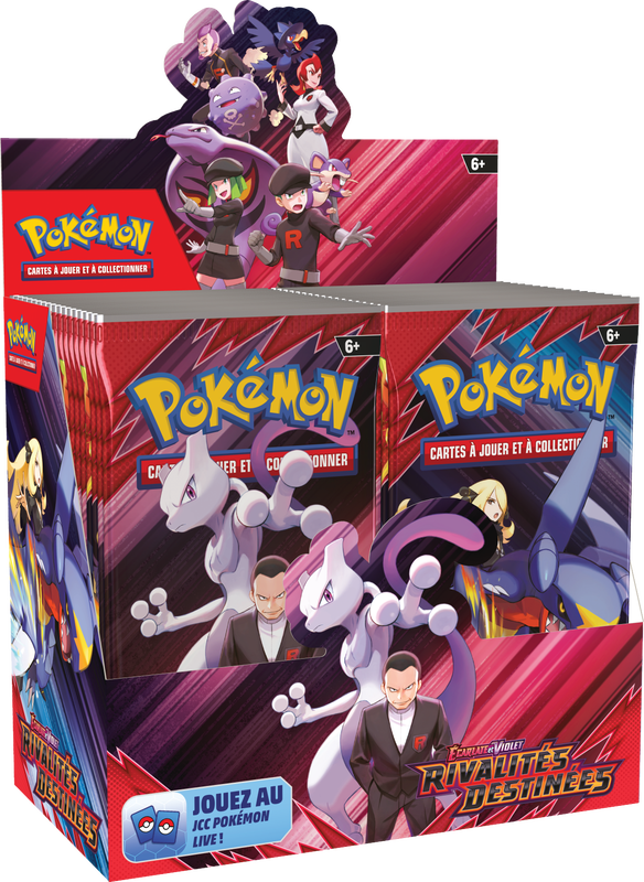 Pokemon SV10 Rivalités Destinées Boîte de Boosters (Français) 