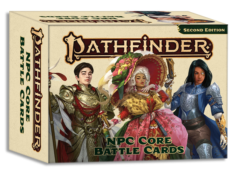 Pathfinder 2E RPG NPC Core Battle Cards