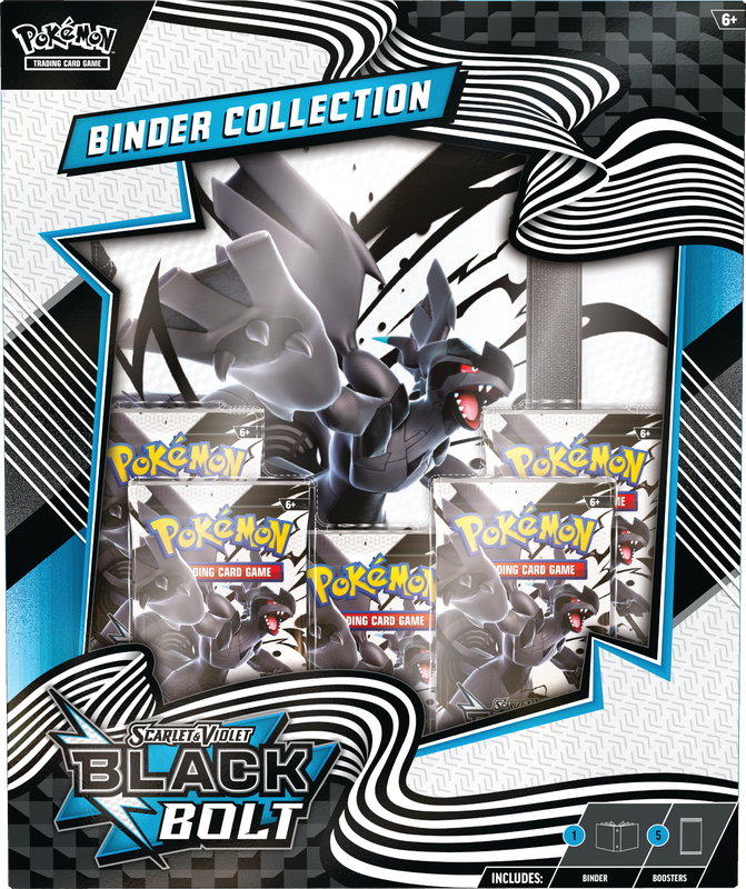 Pokemon SV10.5 Black Bolt Binder Collection