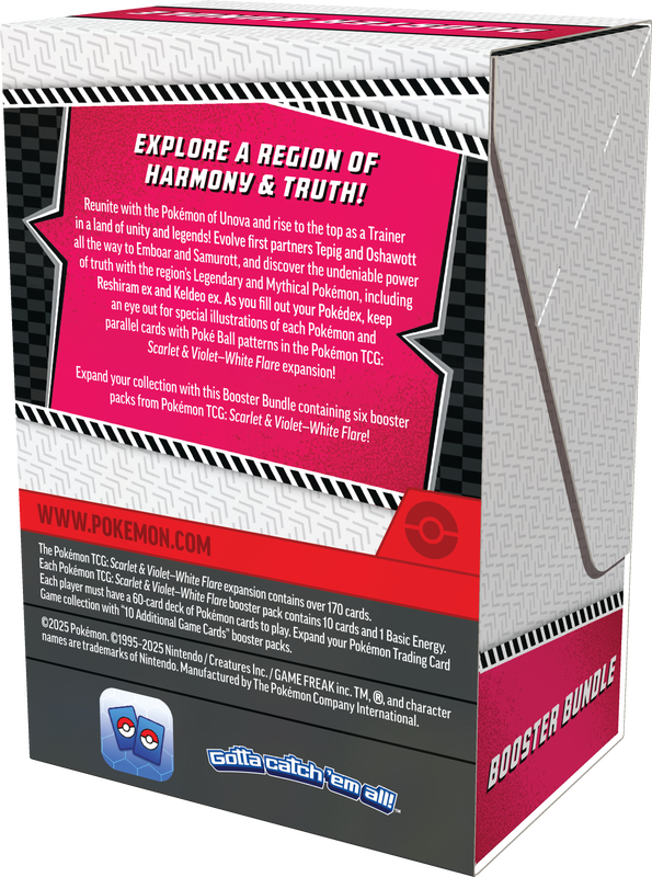 Pokemon SV10.5 White Flare Booster Bundle