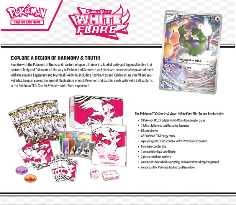 Pokemon SV10.5 White Flare Elite Trainer Box
