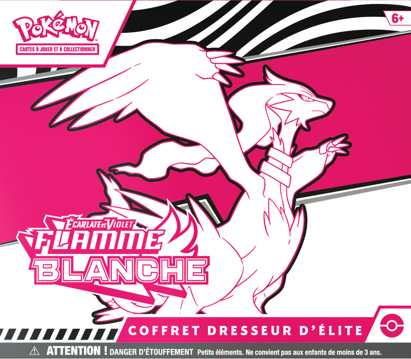 Pokemon SV10.5 Flamme Blanche Coffret Dresseur Élite (FR)