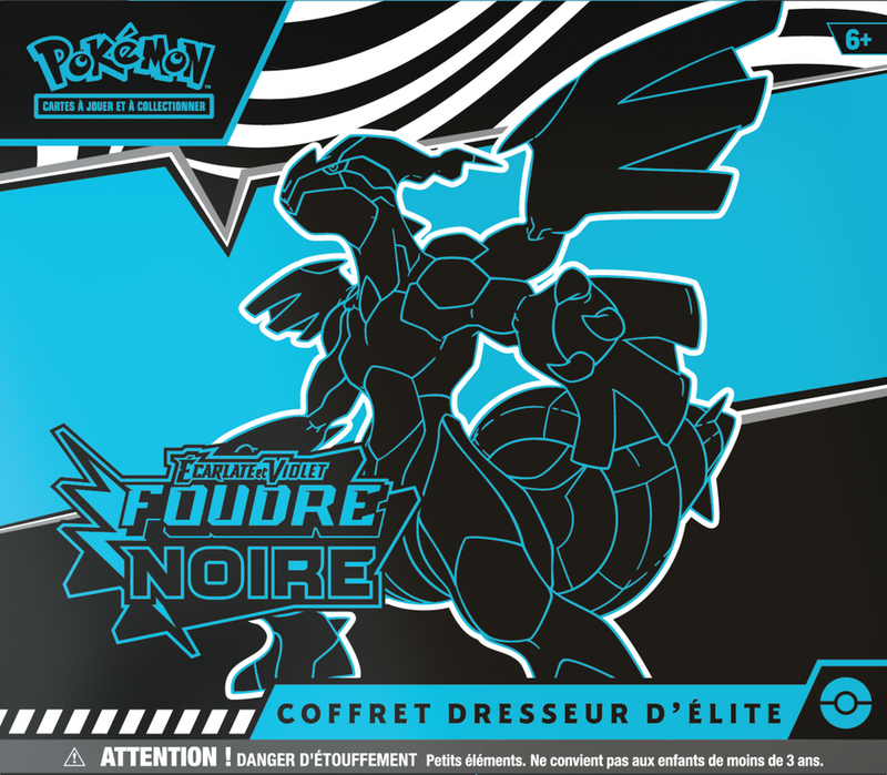 Pokemon SV10.5 Foudre Noire Coffret Dresseur Élite (FR)