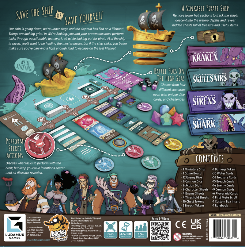 We're Sinking Board Game (EN) (Preorder)