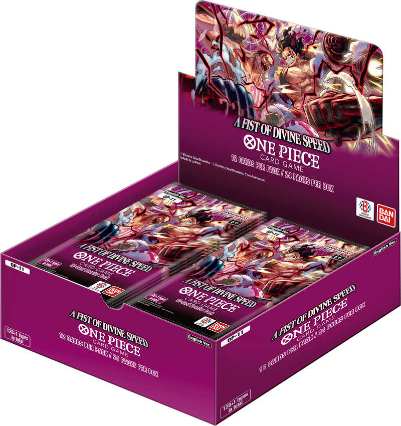 One Piece CG OP-11 A Fist of Divine Speed Booster Box