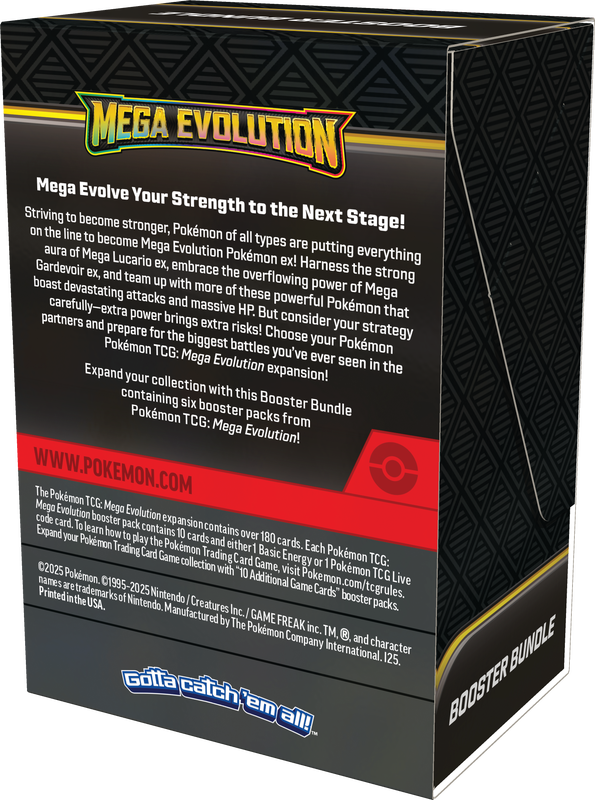Pokemon ME01 Mega Evolution Booster Bundle (Anglais) 
