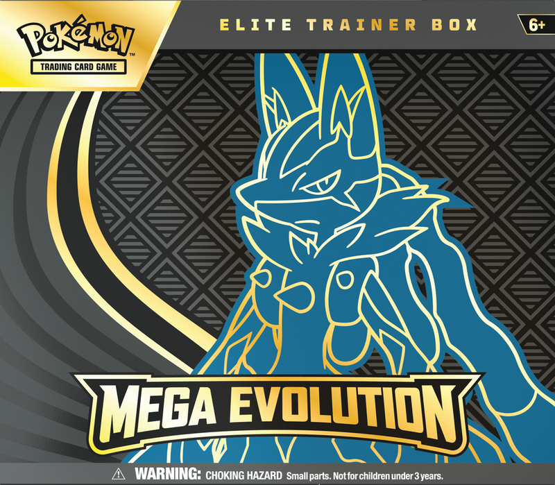 Pokemon ME01 Mega Evolution Coffret Dresseur D'Élite Lucario (Anglais) 