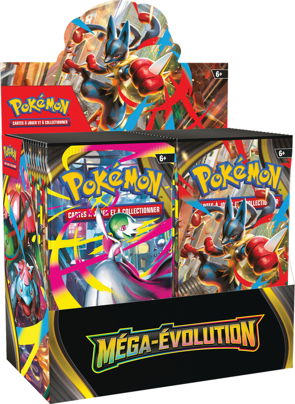 Pokemon ME01 Mega Evolution Boîte de Booster + Promo (French)