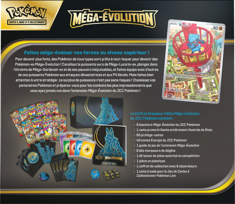 Pokemon ME01 Mega Evolution Coffret Dresseur D'Élite Gardevoir (FR)