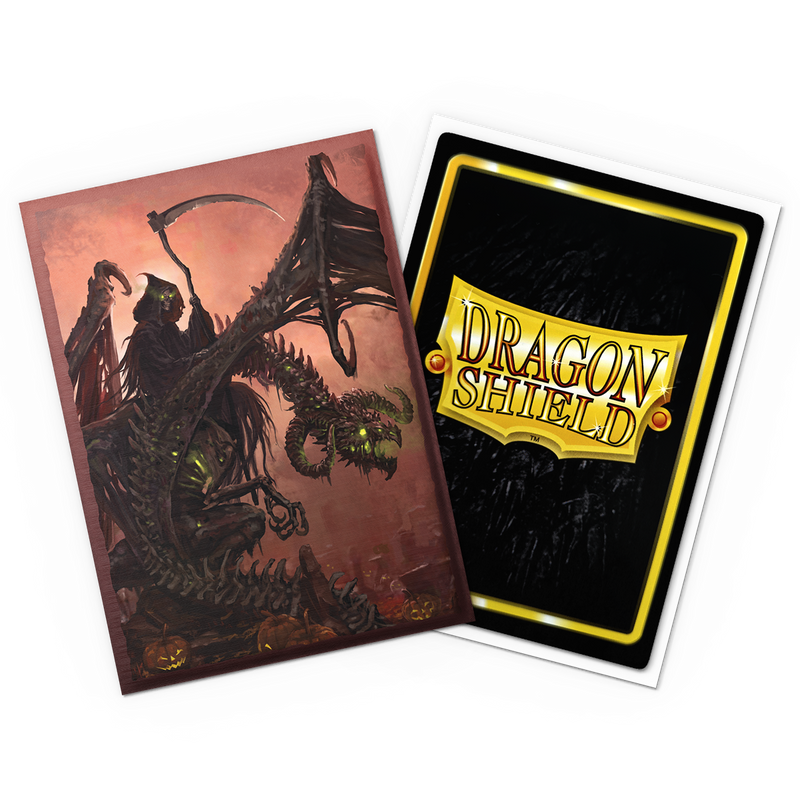 Dragon Shield Sleeves Brushed Art Halloween 2025 100ct