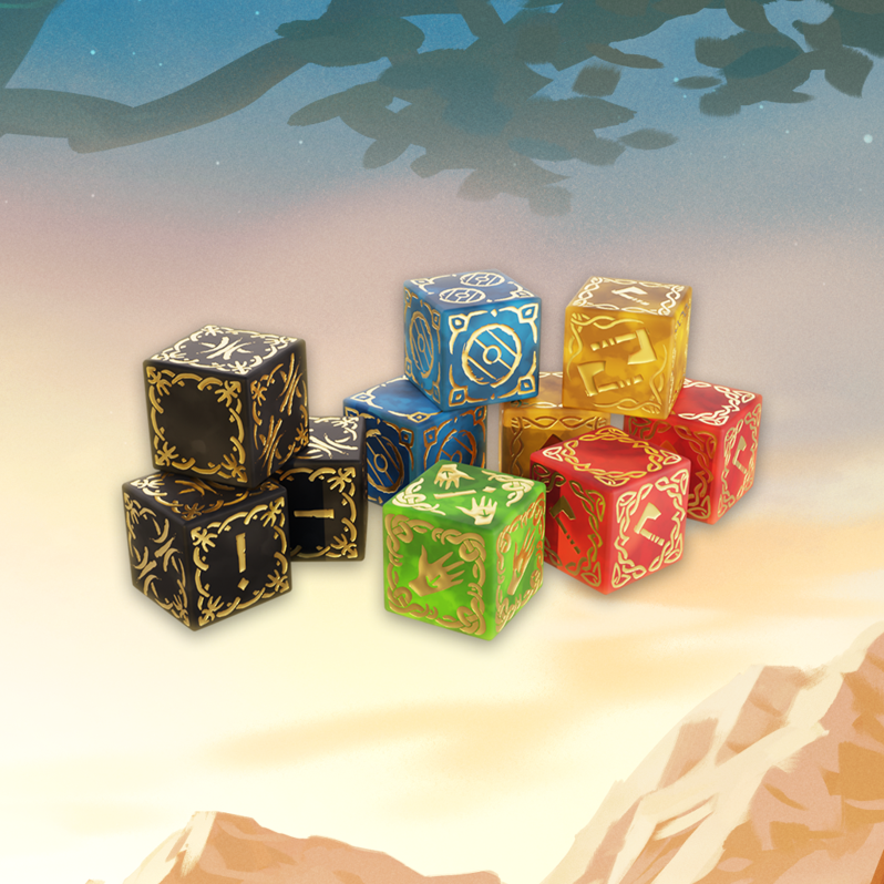 Valheim Board Game Premium Dice Set (ETA December)