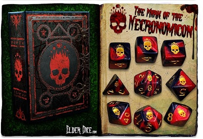 Elder Dice Mark of the Necronomicon Set