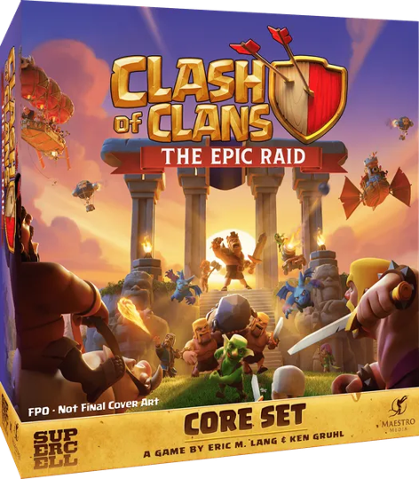 Clash of Clans: The Epic Raid Board Games (EN) (ETA June 2026)