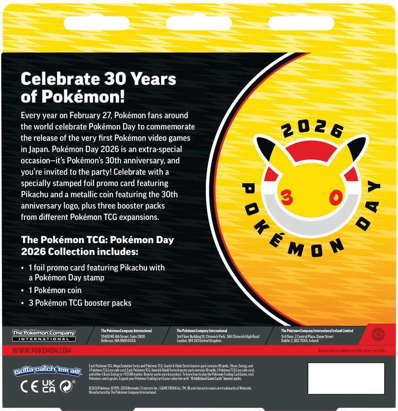 Pokemon Day 2026 Collection (2026-01-30)