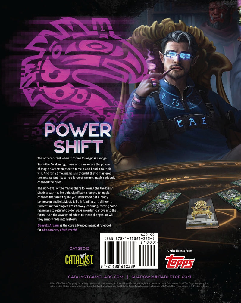 Shadowrun Deus EX Arcanada HC (Anglais)