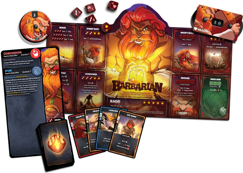 Dice Throne: Barbarian Hero Pack (EN) (ETA July)