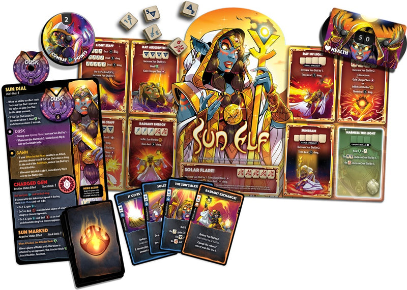 Dice Throne: Sun Elf Hero Pack (EN) (ETA July)