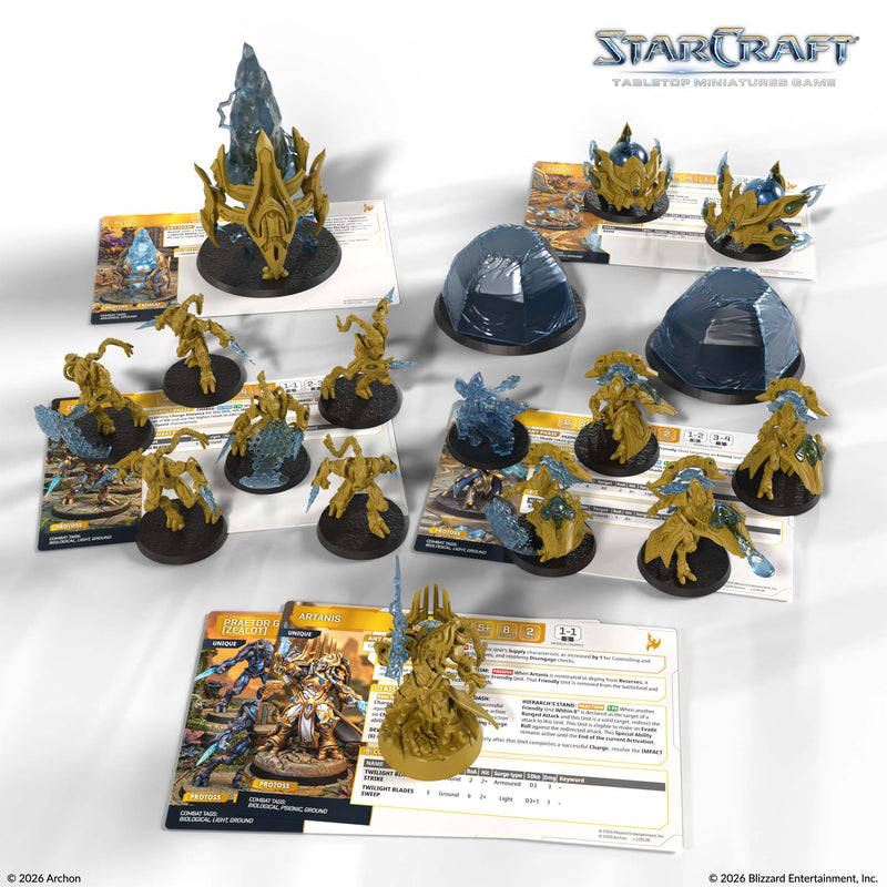 Starcraft Tabletop Miniatures Game: Protoss Starter Set Founders Edition (ETA June)