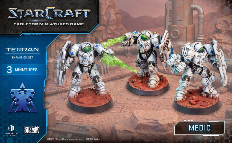 Starcraft Tabletop Miniatures Game: Terran Medic (ETA June)