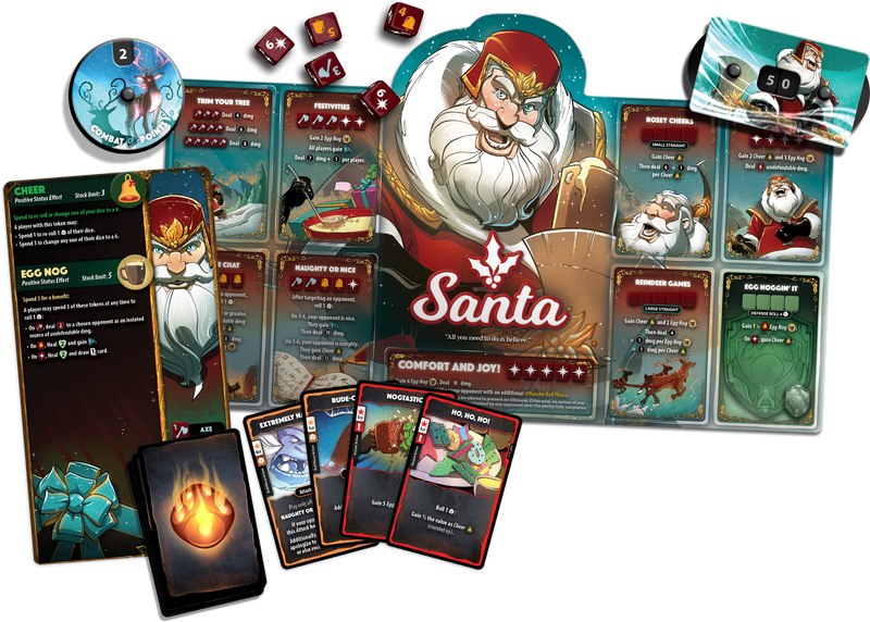 Dice Throne Hero Pack: Santa (EN) (ETA October)