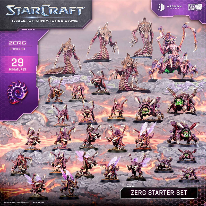 Starcraft Tabletop Miniatures Game: Zerg Starter Set (2026-10-05)