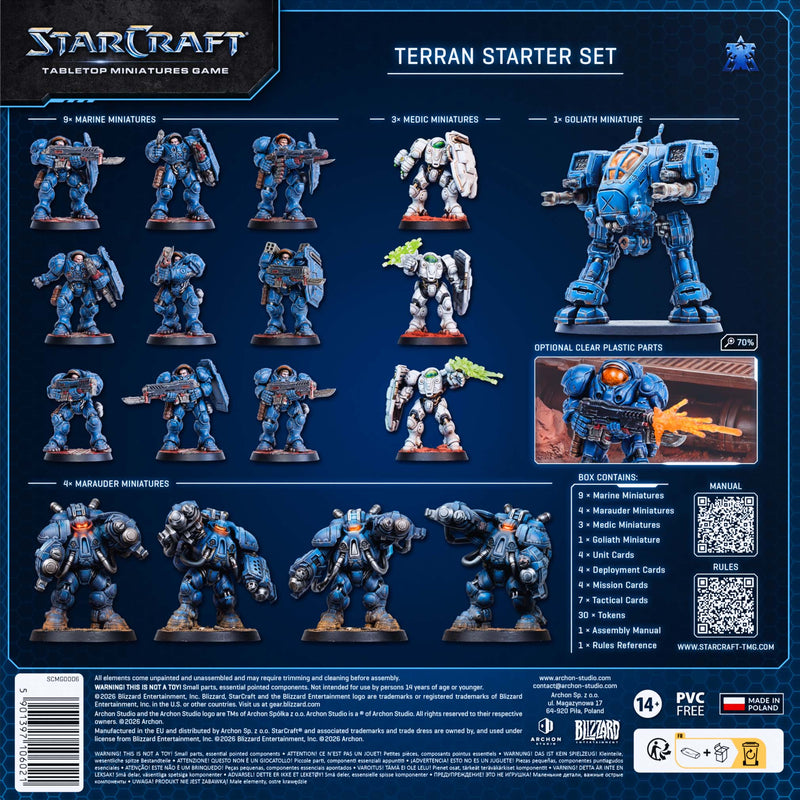 Starcraft Tabletop Miniatures Game: Terran Starter Set (2026-10-05)